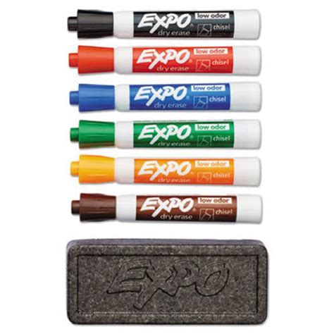 Dry erase markers & eraser | Lydia M. Olson Library