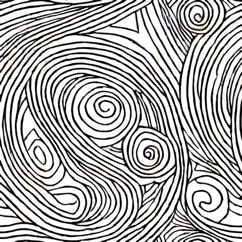 Line Art Pattern · Creative Fabrica