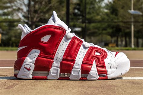 Nike's Air More Uptempo Debuts in Gym Red | HYPEBEAST