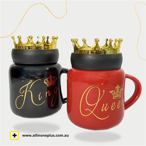 King and Queen mugs - ALL IN ONE PLUS