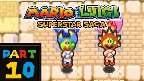 Mario & Luigi: Superstar Saga - part 10 "Firebrand & Thunderhand" - YouTube