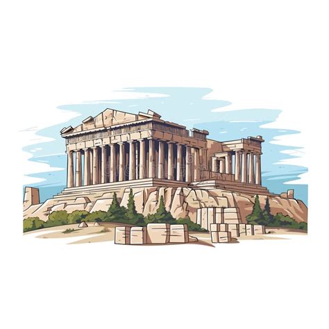 Acropolis Cartoon Stock Illustrations – 314 Acropolis Cartoon Stock ...