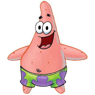 Patrick Star Spongebob Style transparent PNG - StickPNG