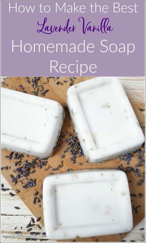 How to Make the Best Lavender Vanilla Homemade Soap Recipe