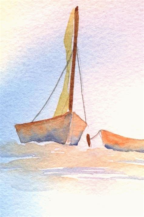 [46+] Tutoriel De Dessin Créatif | Painting Boats In Watercolor Boats Water..