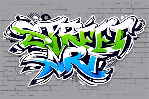 Street Art Graffiti Vector Lettering 337945 Vector Art at Vecteezy