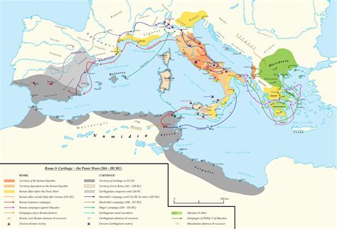 Rome & Carthage - The Punic Wars (264 - 201 BC) | Punic wars, Carthage, Ancient carthage