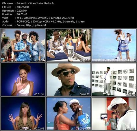 Ne-Yo - When You're Mad - Download Music Video Clip from VOB Collection ...