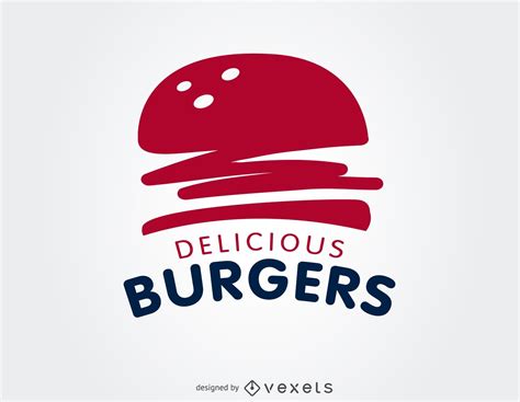 Descarga Vector De Plantilla De Logotipo De Comida Rápida De Hamburguesa