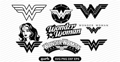 Wonder Woman SVG Digital File, DC Comics Svg, Movie Svg ...