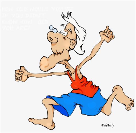 Old Man Running - Old Man Running Cartoon Transparent PNG - 1575x1500 - Free Download on NicePNG