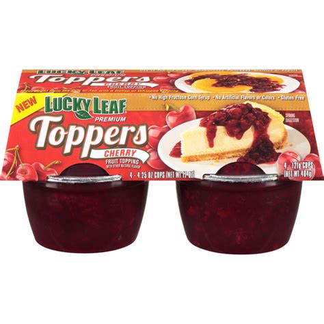 Lucky Leaf Premium Toppers Cherry Fruit Topping | Shop | Reasor's