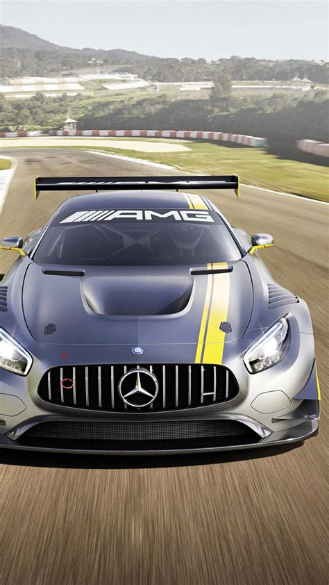 Race car Mercedes Benz AMG GT3 Wallpaper Download 1080x1920