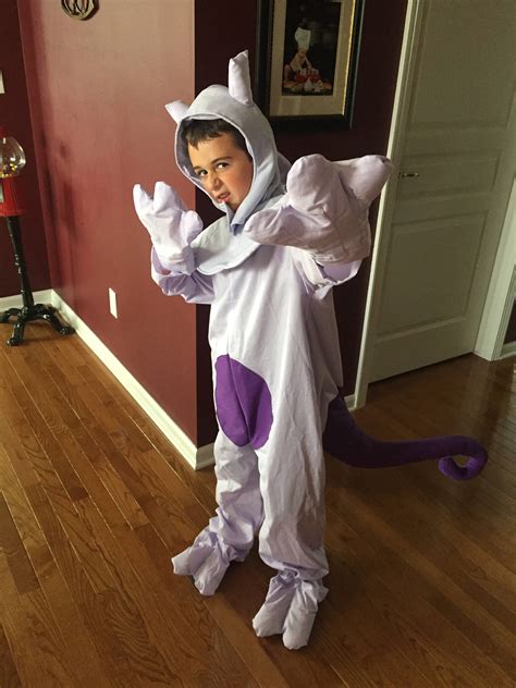 Pokemon Mewtwo Mew Two Costume Child Sizes 4to8 - Etsy Polska