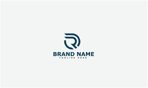 R Logo Design Template Vector Graphic Branding Element. 10813994 Vector ...