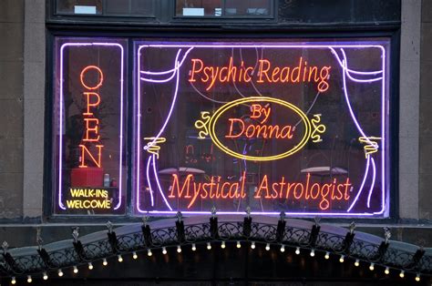 Psychic Reading by Donna | Sign advertising the services of … | Flickr