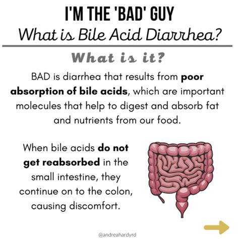 What is Bile Acid Diarrhea? - Andrea Hardy, RD