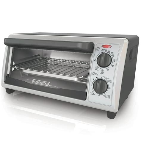 Black & Decker Stainless Steel 4 Slice Toaster Oven - Walmart.com - Walmart.com