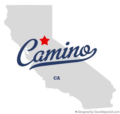 Map of Camino, CA, California