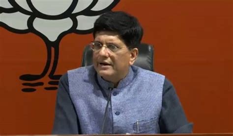 Piyush Goyal to receive US university award for rural electrification ...