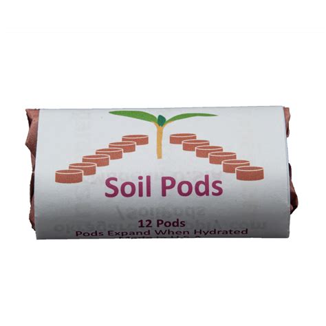 Soil Pods - Simple Seed Germination - Easy to Open and Use - No Mess - Fun Family Project ...