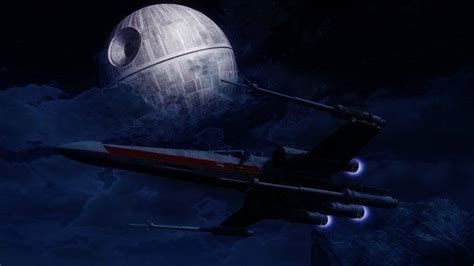 Star Wars, Artwork, Death Star, X wing Wallpapers HD / Desktop and Mobile Backgrounds