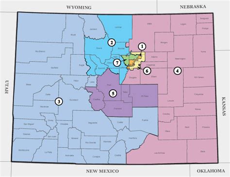 Proposal for Colorado’s new congressional districts released