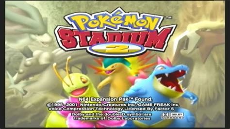 Pokemon Stadium 2 Intro [N64] - YouTube