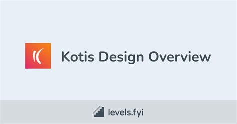 Kotis Design Careers | Levels.fyi