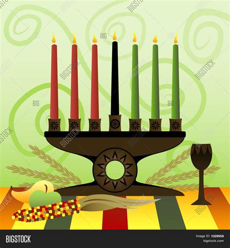 Kwanzaa Kinara Image & Photo (Free Trial) | Bigstock