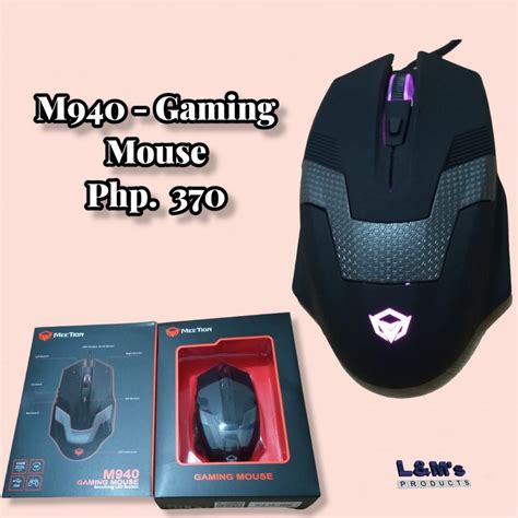 Wired Gaming mouse with LED and DPI switch, Computers & Tech, Parts ...