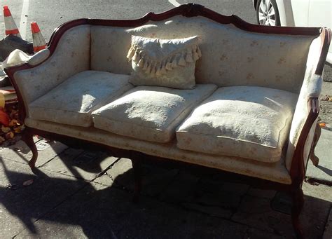 UHURU FURNITURE & COLLECTIBLES: SOLD Vintage French Provincial Sofa - $120