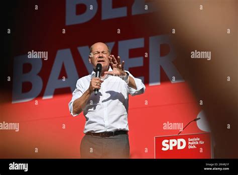 Olaf SCHOLZ. Election campaign start of the Bavaria SPD with Federal ...