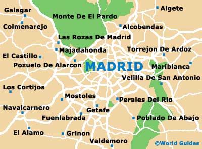 Madrid Maps and Orientation: Madrid, Spain