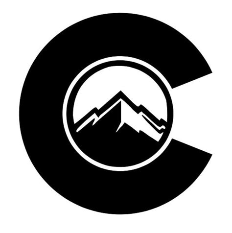 Colorado Flag Colorado Mountain Mountain Decal Colorado - Etsy