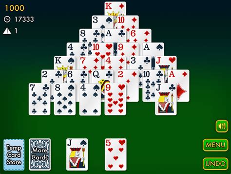 Pyramid Solitaire Classic - Play Online on Flash Museum 🕹️