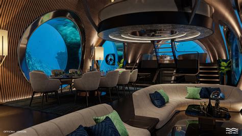 U-Boat Worx Releases Interior Design for their Nautilus Yacht Submarine - U-Boat Worx - U-Boat Worx