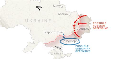 Mapping What Ukraine and Russia Want in the War’s Next Stage - The New ...