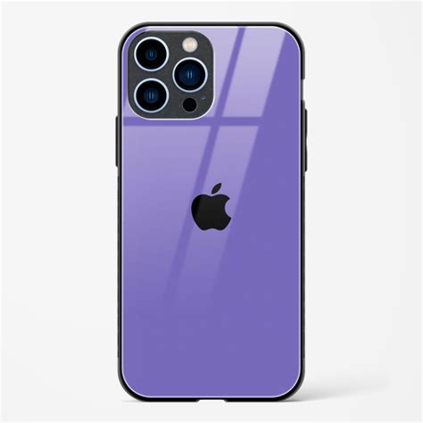 Buy Purple Glass Case for iPhone 13 Pro Max