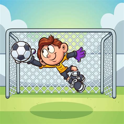 Soccer goalie Vector Art Stock Images | Depositphotos