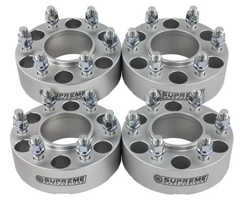 1.5" Wheel Spacers For 2000-2018 Chevrolet Silverado Hubcentric Lip 6 ...