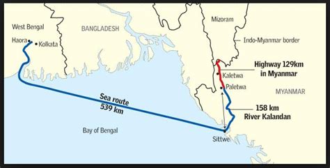 Instead of Kaladan project in Myanmar, India’s Bangladesh alternative can be vital for Northeast ...