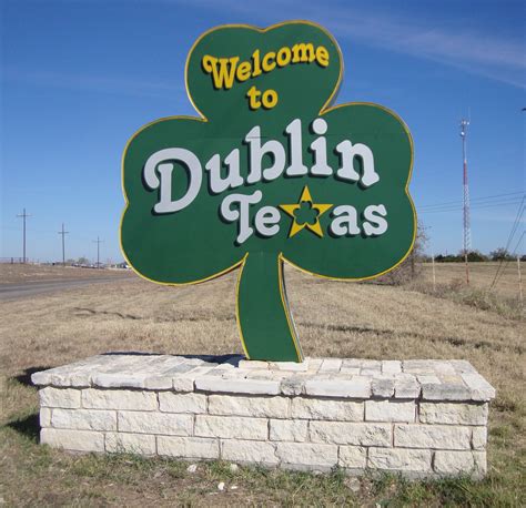 Welcome to Dublin, Texas Sign (Dublin, Texas) | Dublin, Texa… | Flickr