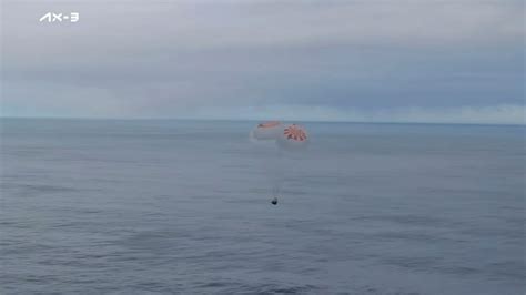 Italian, Swedish and Turkish astronauts land off Florida's coast - Techno Blender