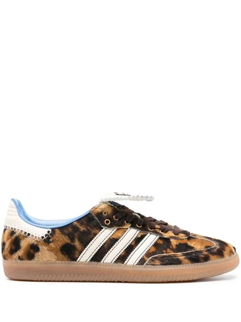 Adidas x Wales Bonner Samba Sneakers - Farfetch | Tenis con estampados, Zapatillas con ...