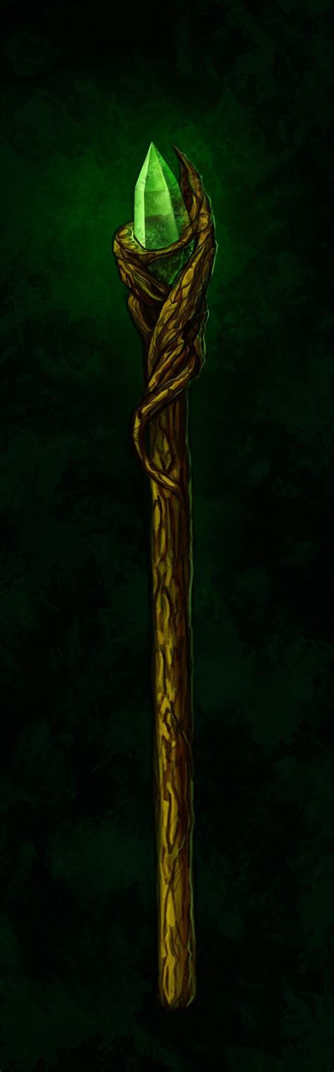 Magic staff by MariGarb on DeviantArt