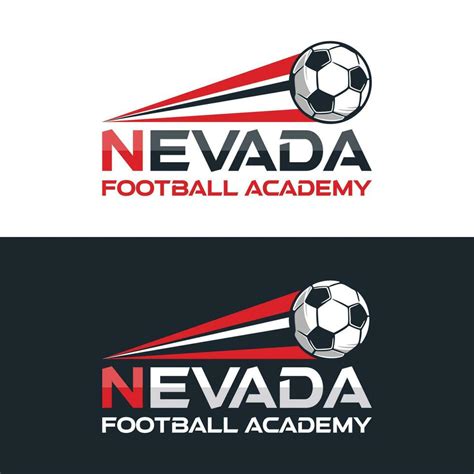 Nevada Football Academy sports logo design 23392702 Vector Art at Vecteezy