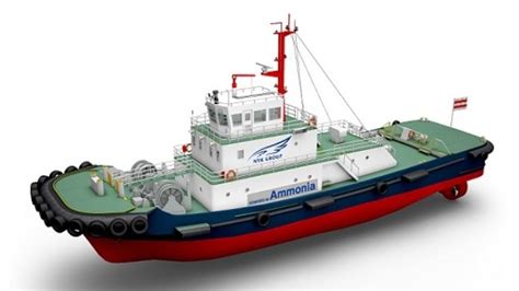 R&D Project to Design World’s First Ammonia-Fueled Commercial Tugboat