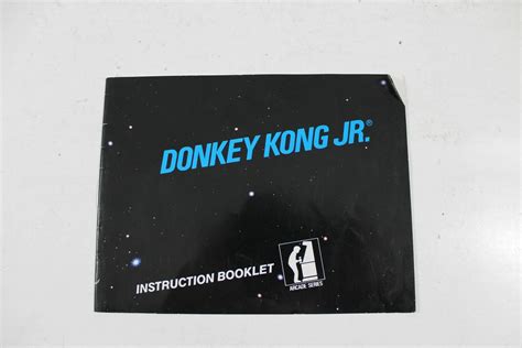 Manual - Donkey Kong Jr. Junior - Rare Nes Nintendo-NES_DONK