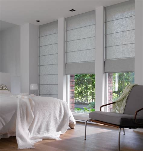 White bedroom blinds | Curtains living room, Living room blinds ...